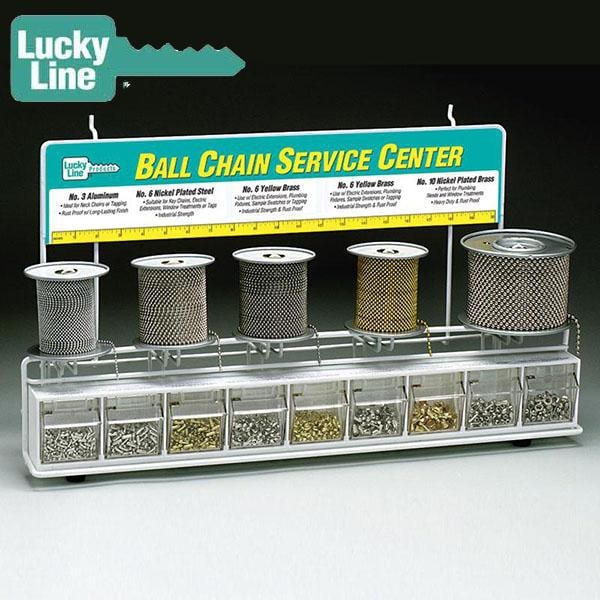 Lucky Line LuckyLine: 6B BALL CHAIN COUP YB, PK 25 LKL-32025 - main